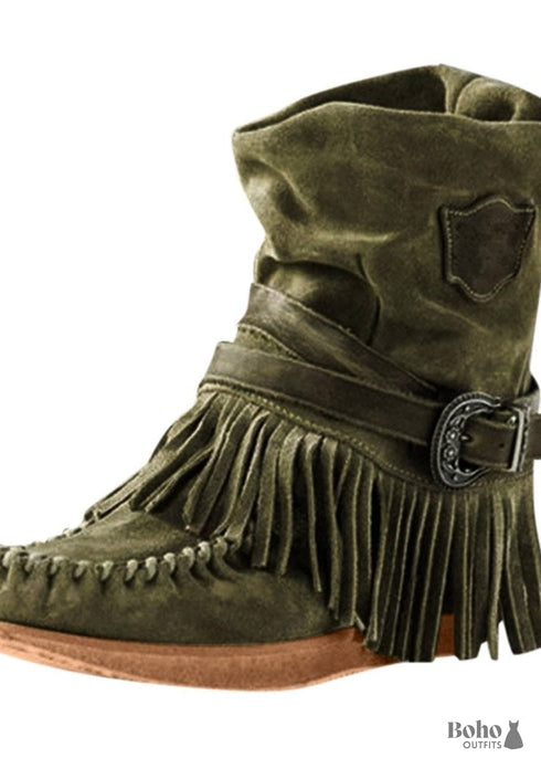 Boho Women's Flat Boot
